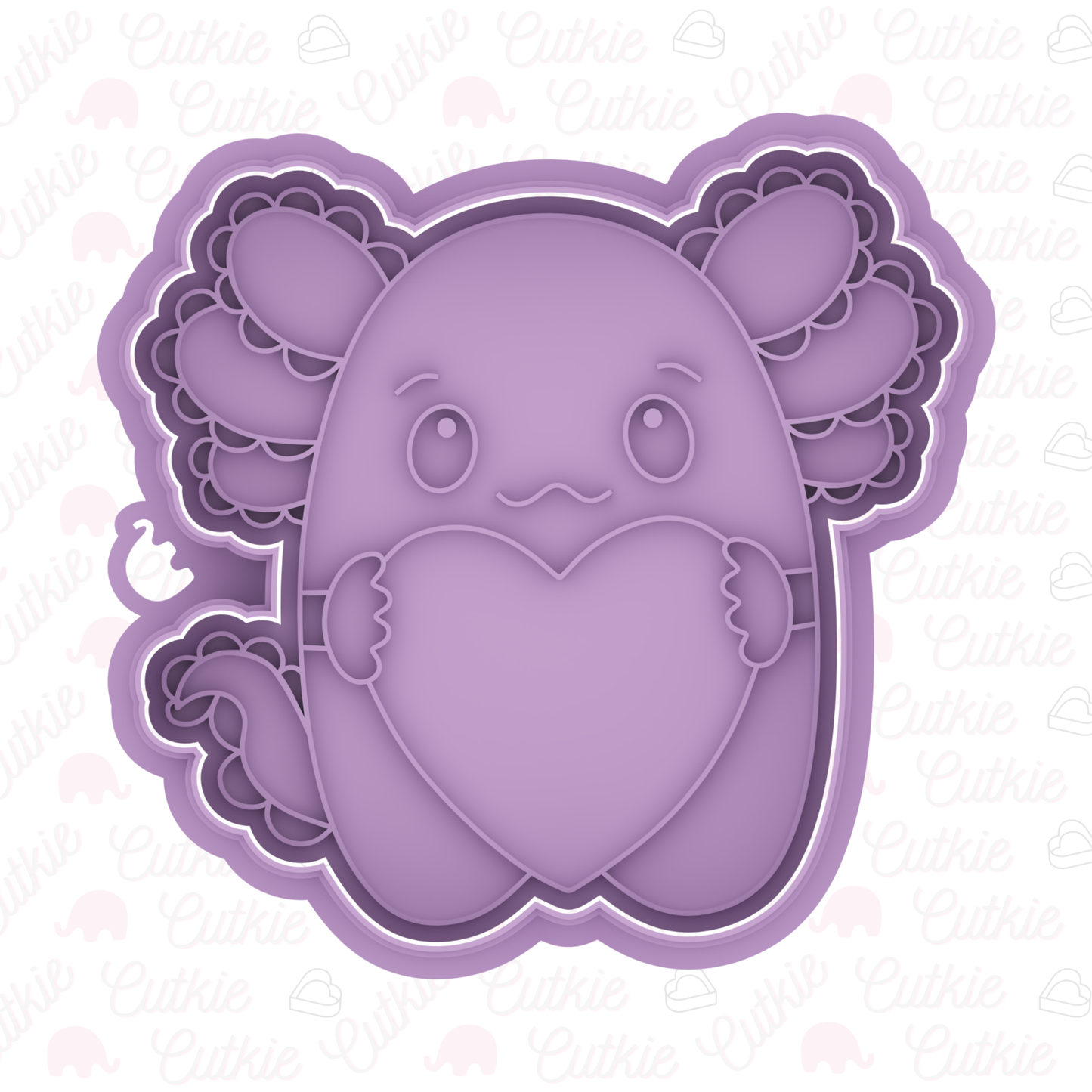 Ajolote con corazón