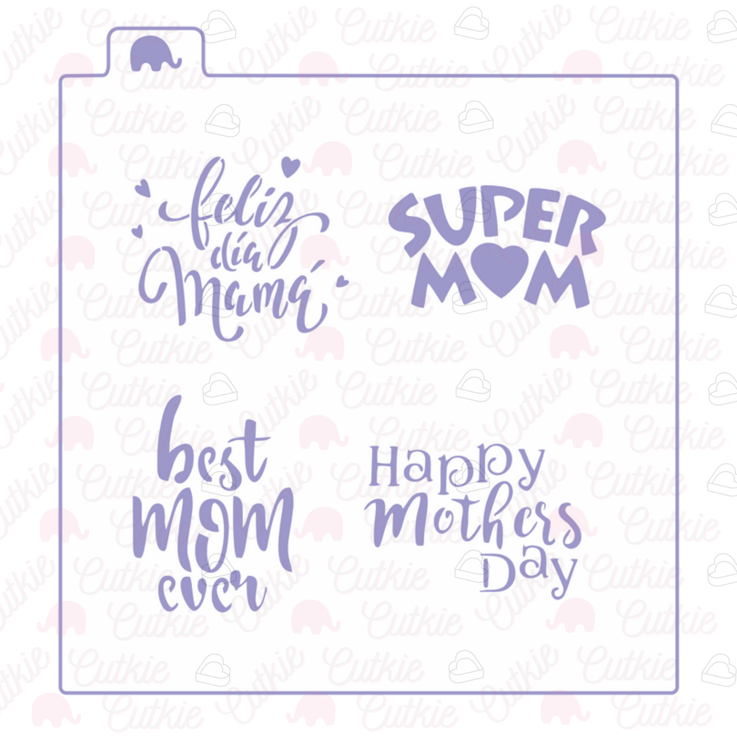 Letreros feliz Día Mamá