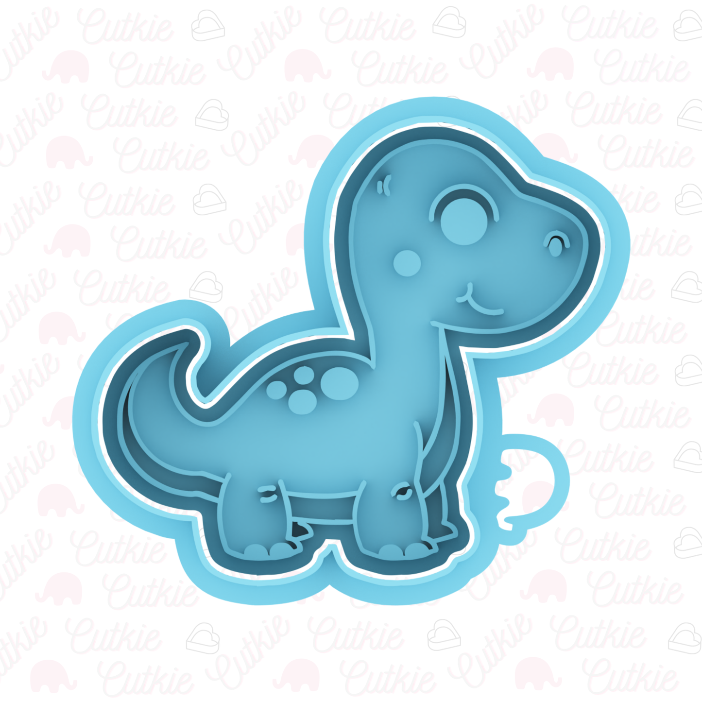 Dinosaurio cuello largo bebé
