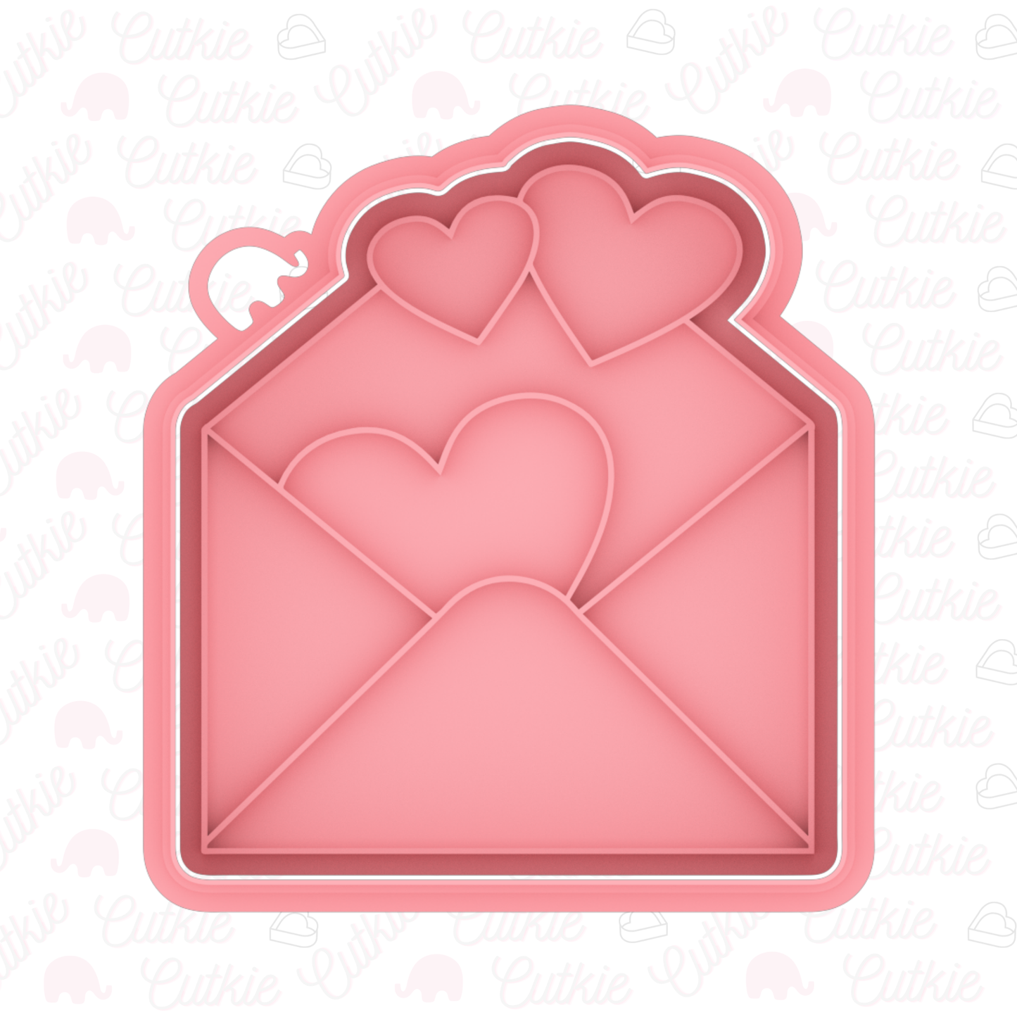 Carta de amor corazones