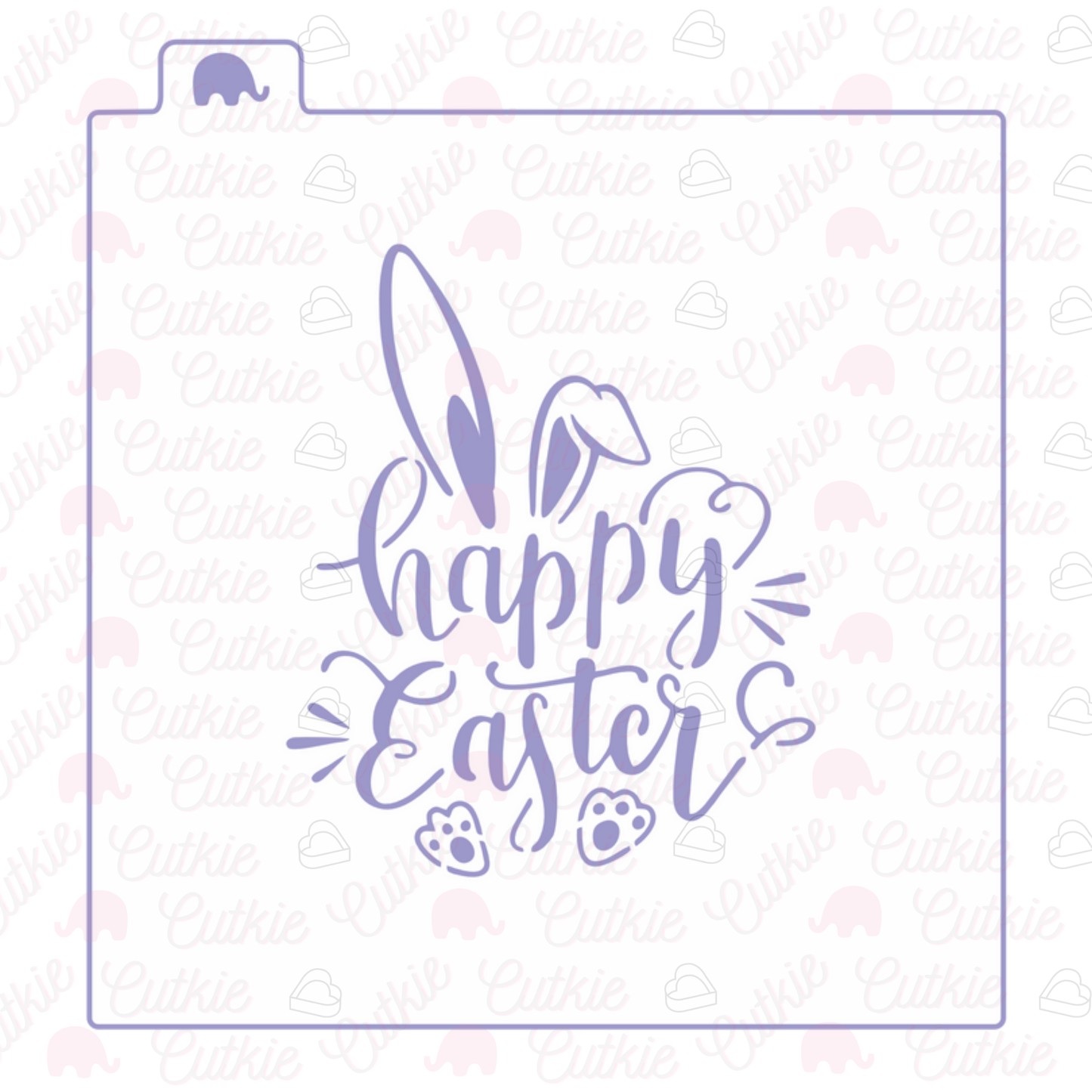 Happy easter orejitas de conejo