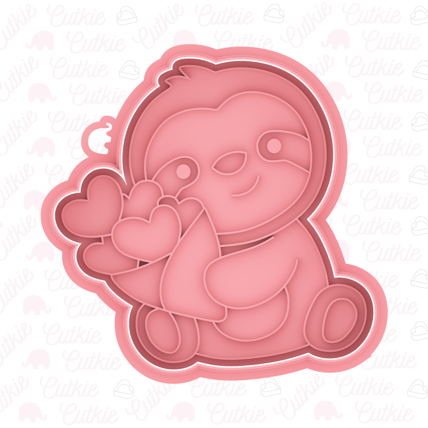 Koala con corazones