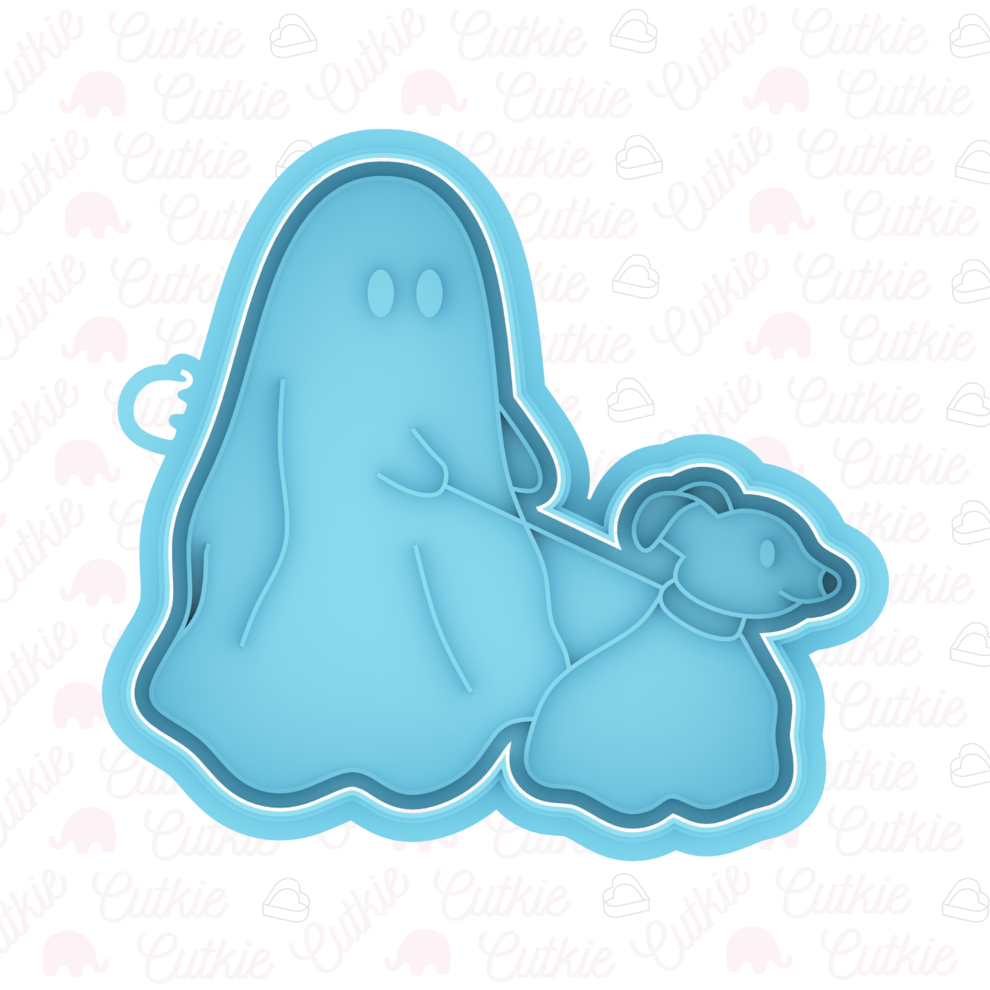 Fantasma con perrito