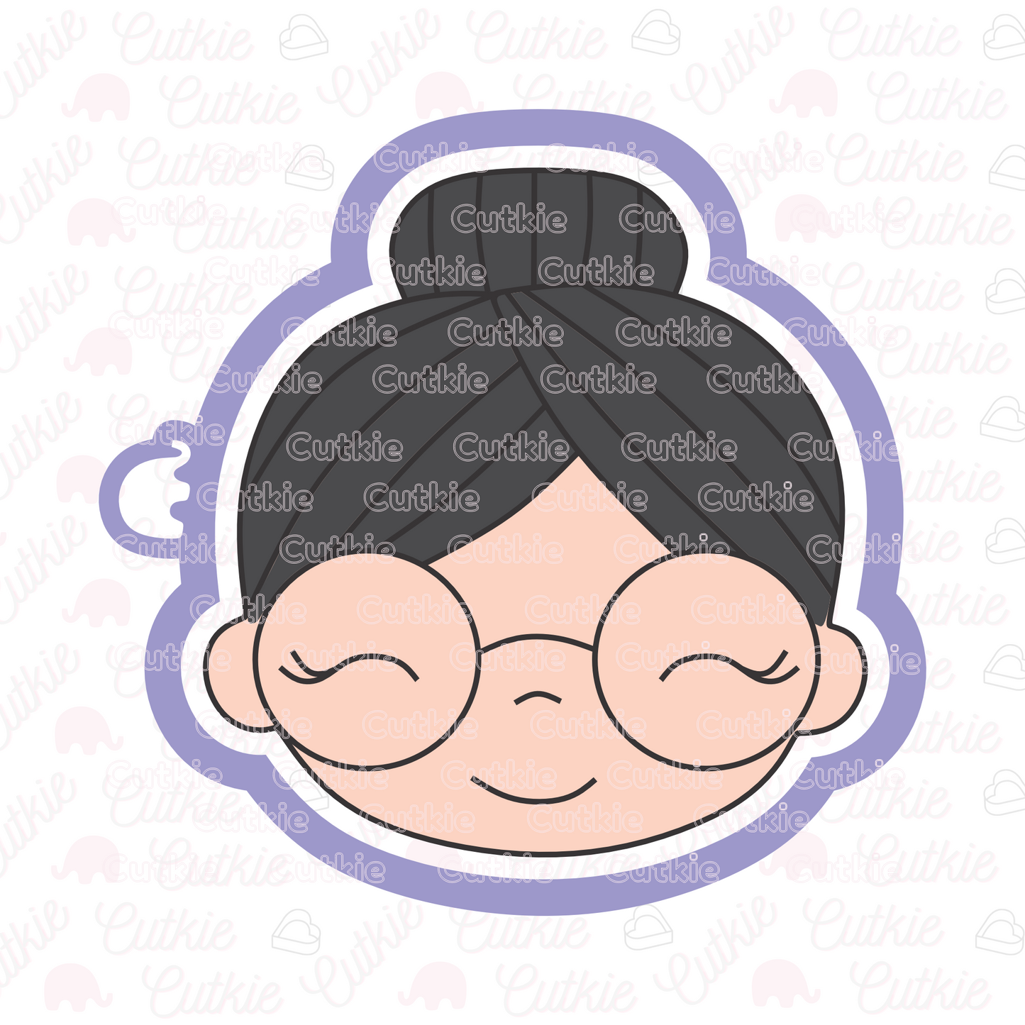 Abuelita con anteojos