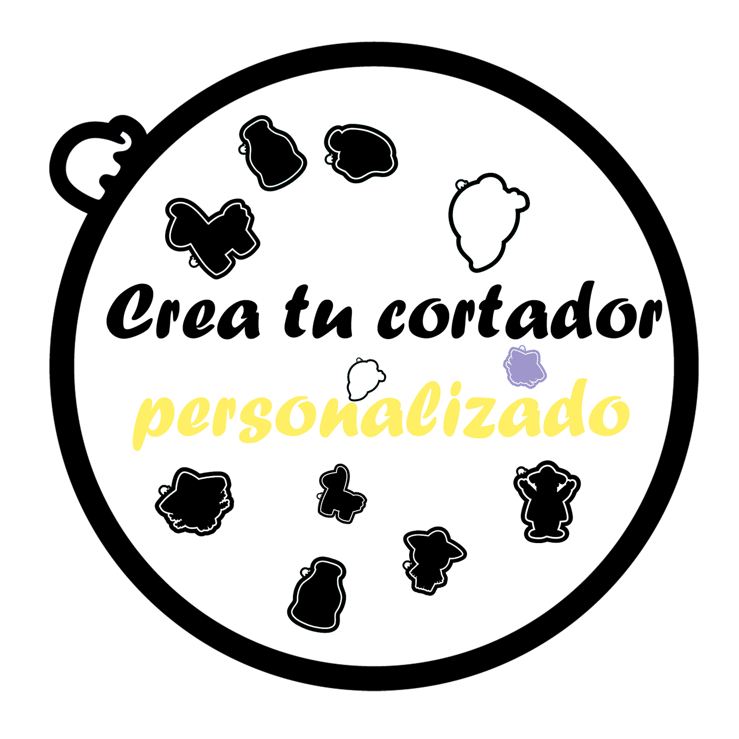 Cortador de galleta personalizado
