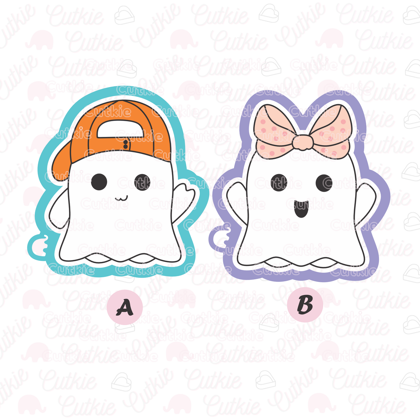 Kit Fantasma Gorra y moño