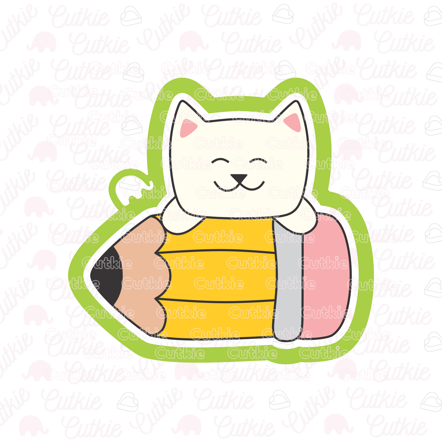 Lápiz con gatito