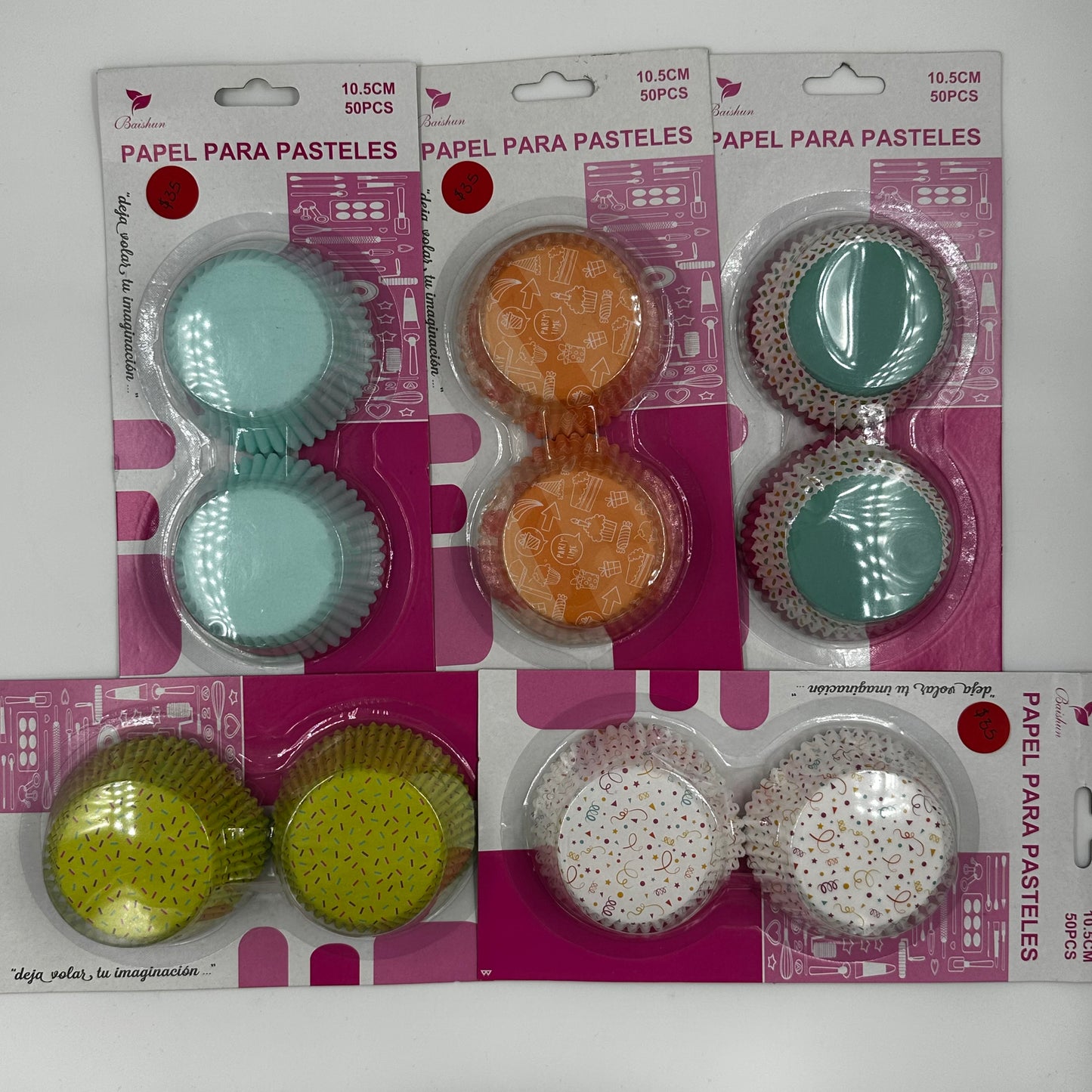 Capacillos 50 pzas.
