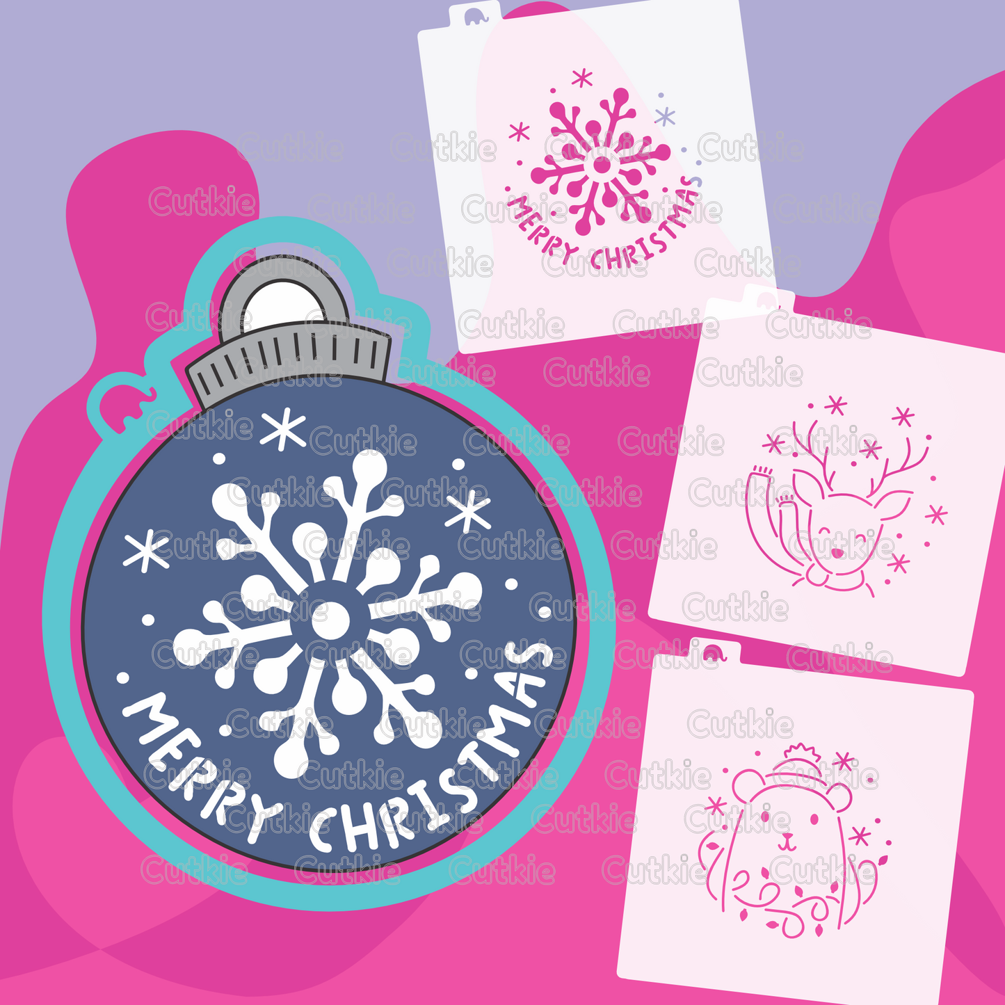 Kit esfera navideña