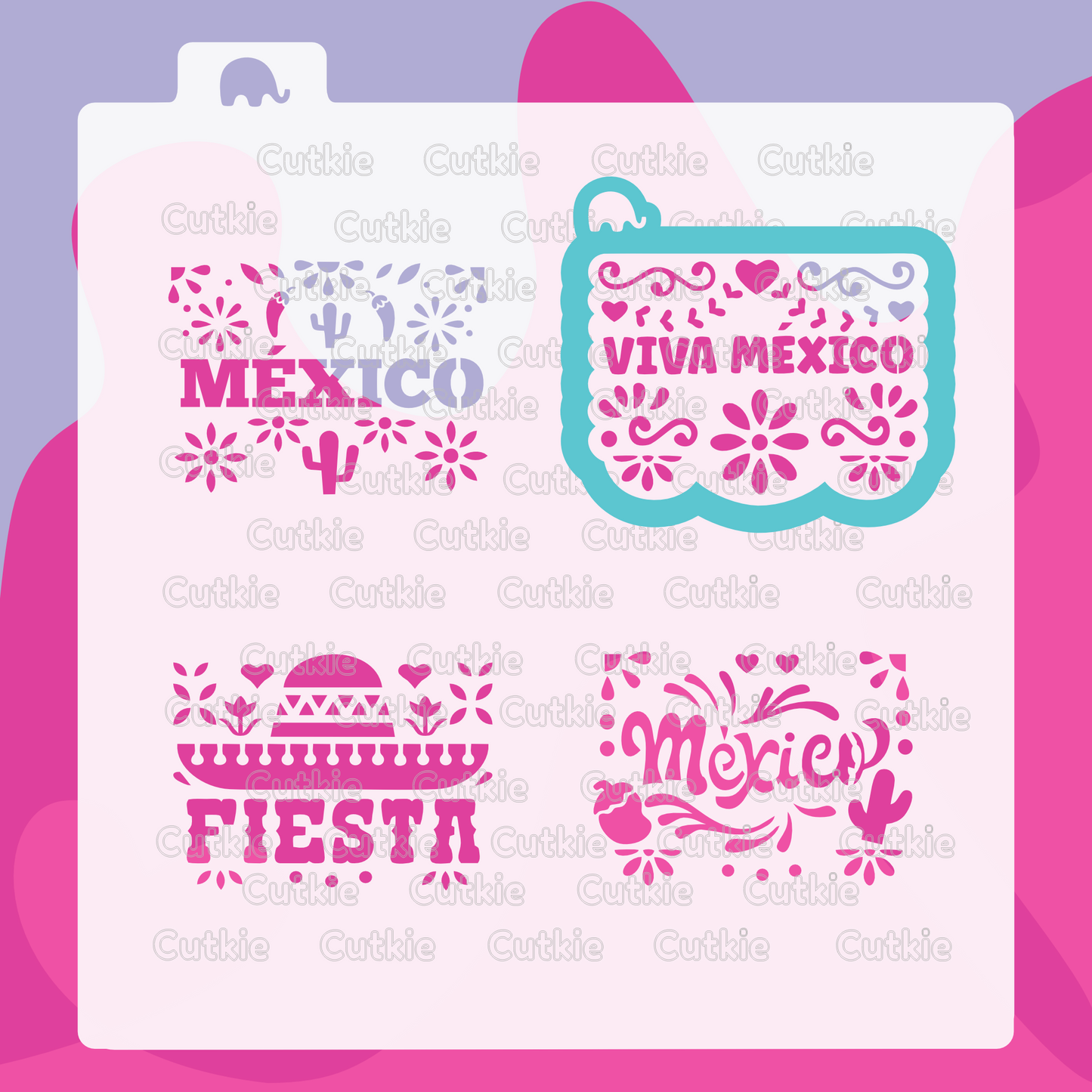 Papel picado mexicano