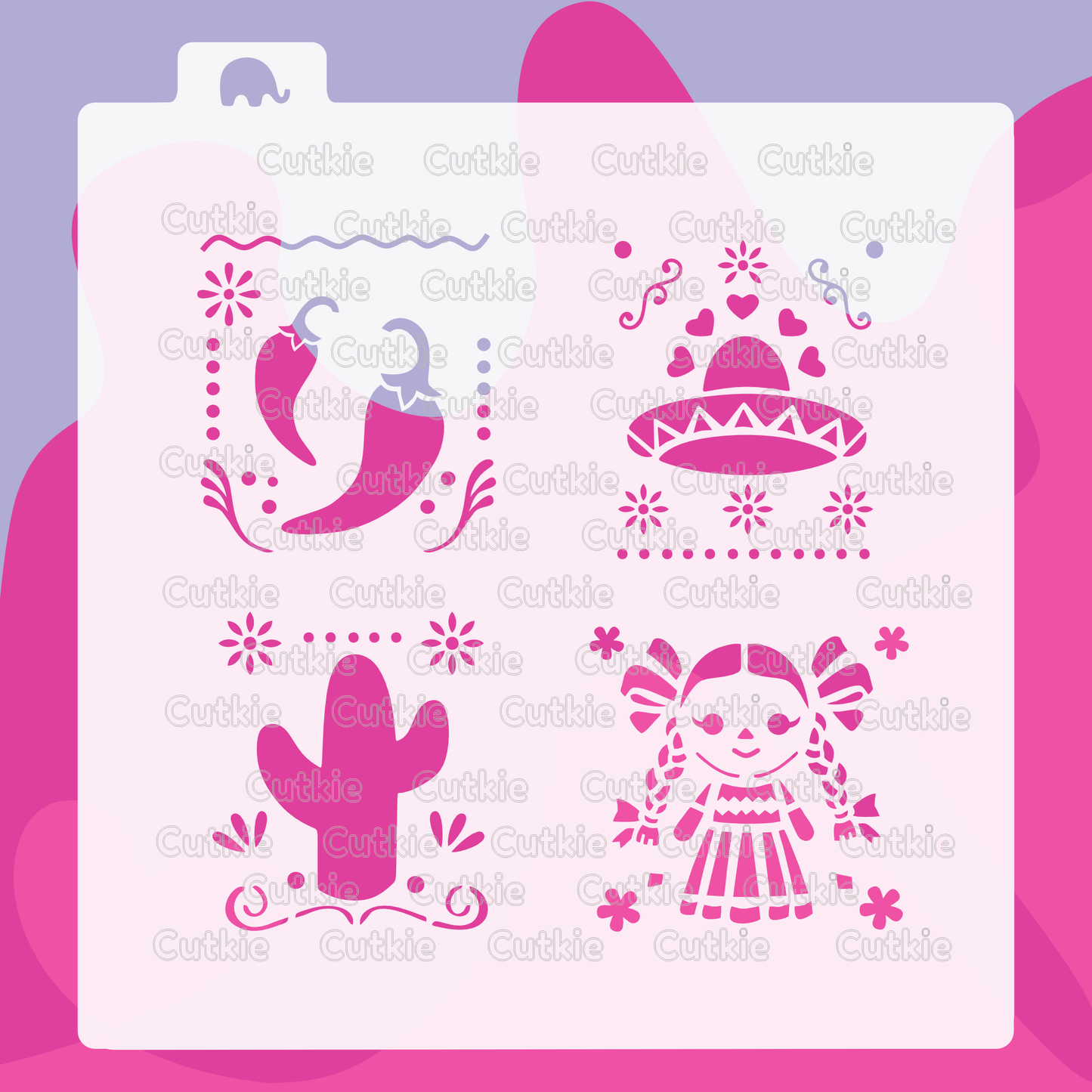 Minis papel picado