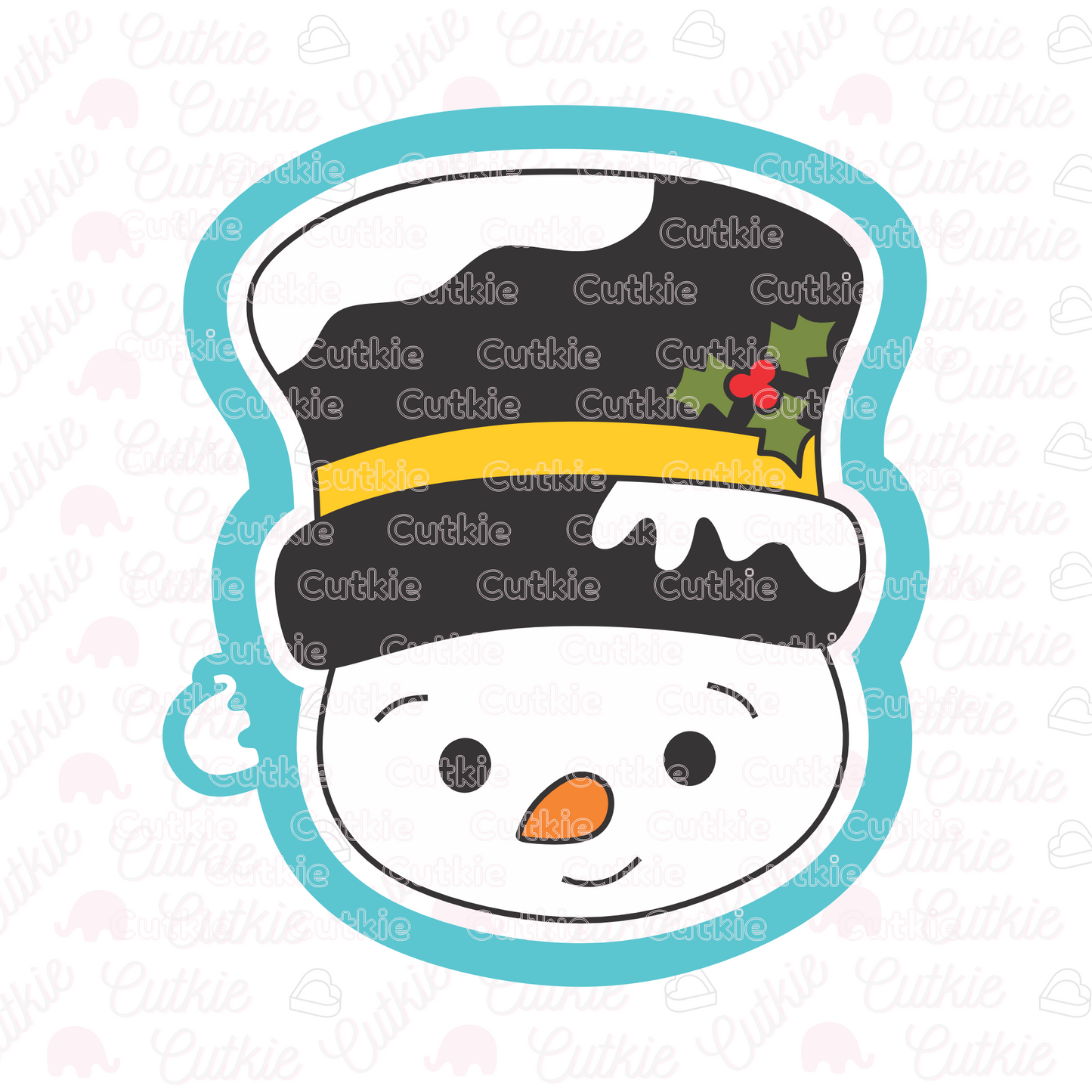 Muñeco de nieve sombrero