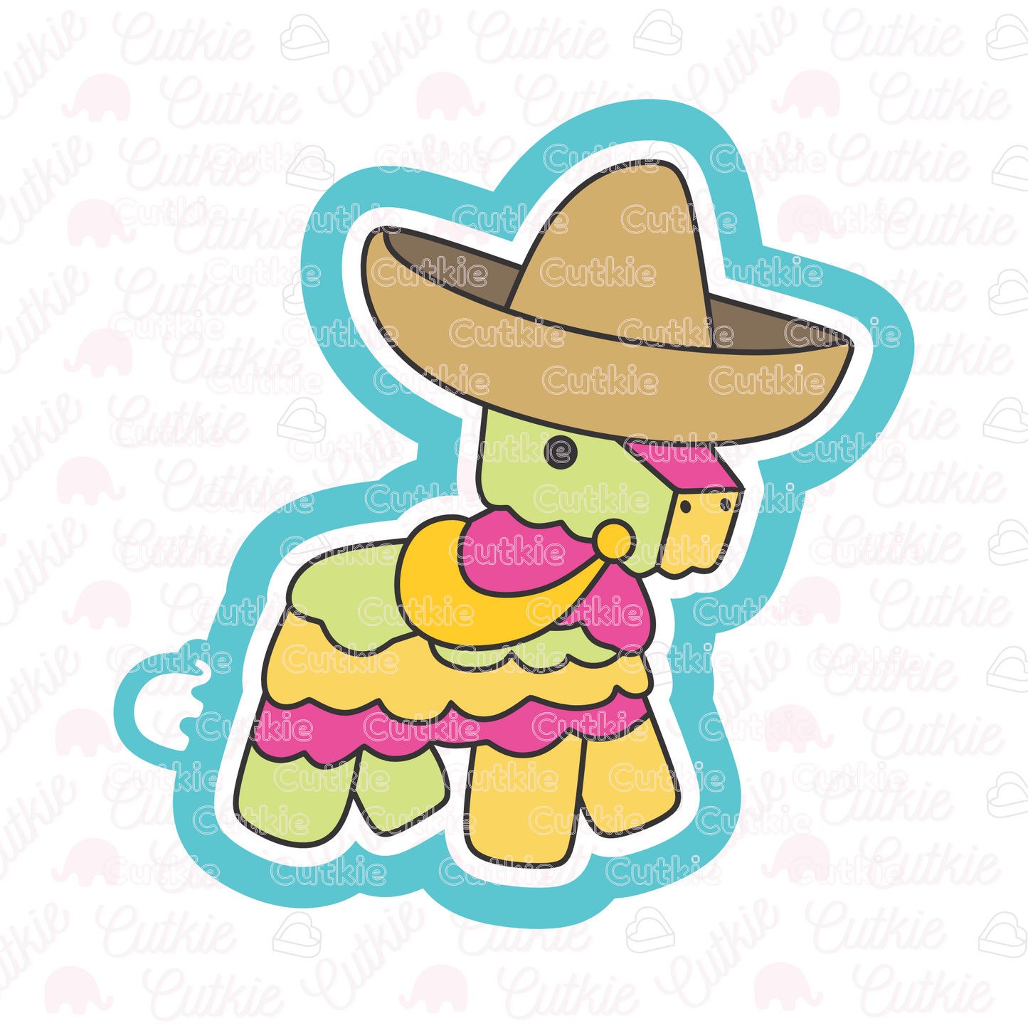 Piñata con sombrero