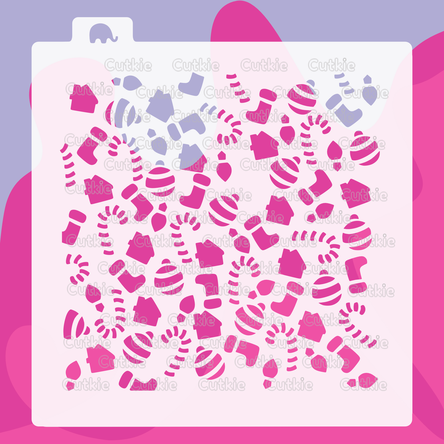 Patrón Bastones de dulce - Navidad