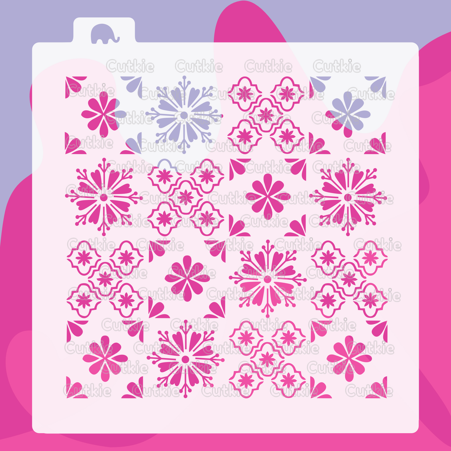 Plantilla Talaveras flores