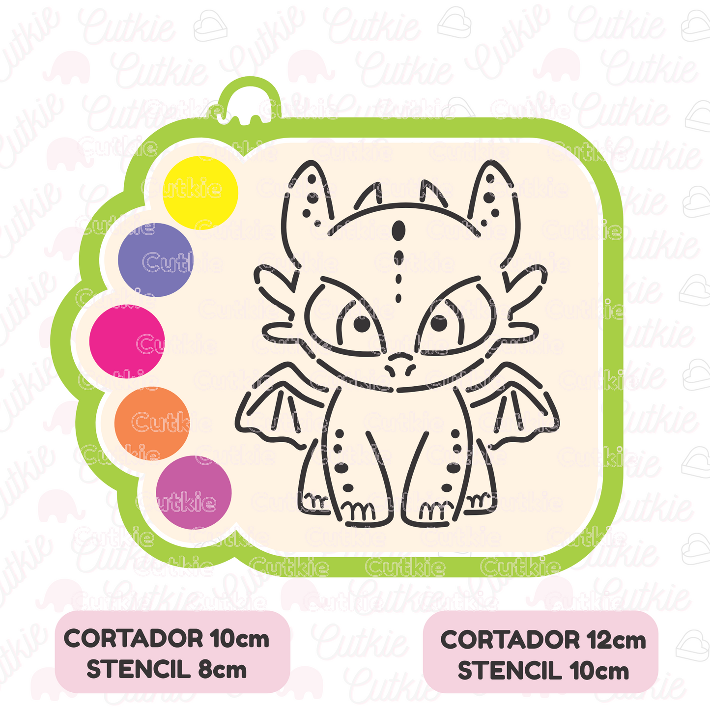 Galleta acuarela costado