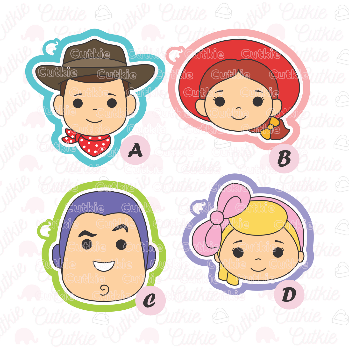 Kit Toy Story - Personajes clásicos