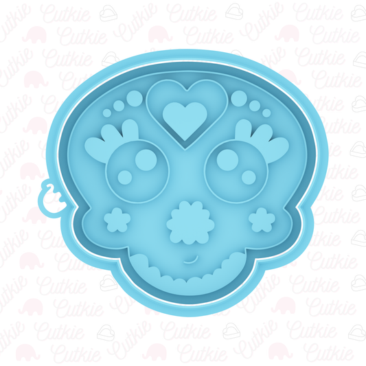 Calaverita con corazón