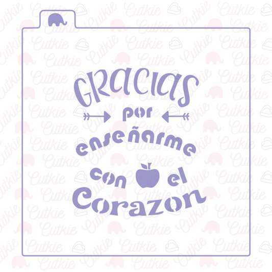 Gracias por enseñarme