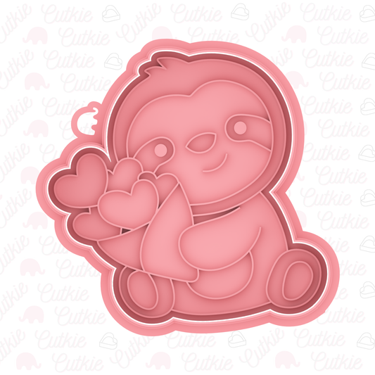 Koala con corazones