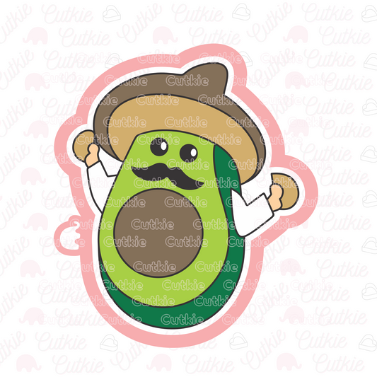 Aguacate con Taquitos