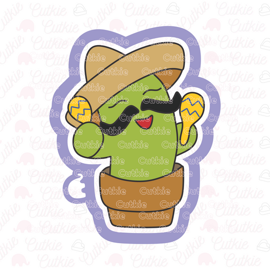 Cactus con maracas