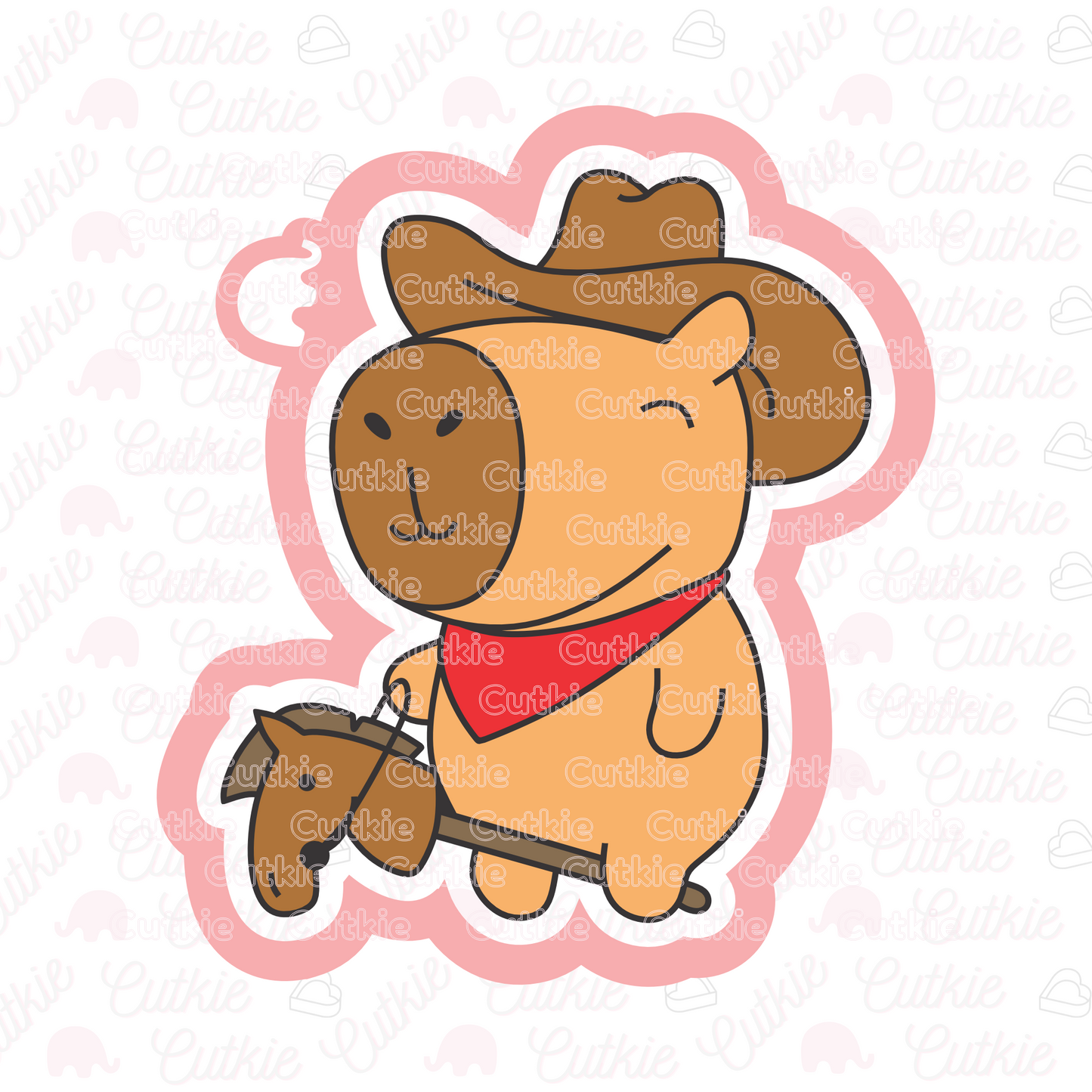 Capibara vaquero