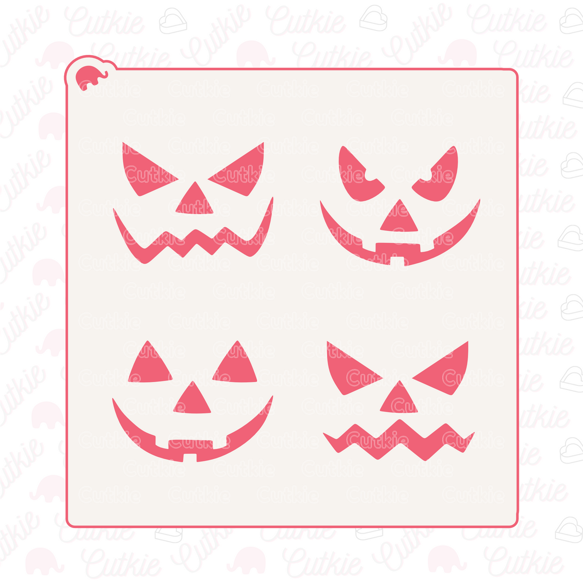 Carita de calabazas