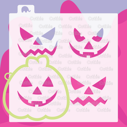 Carita de calabazas