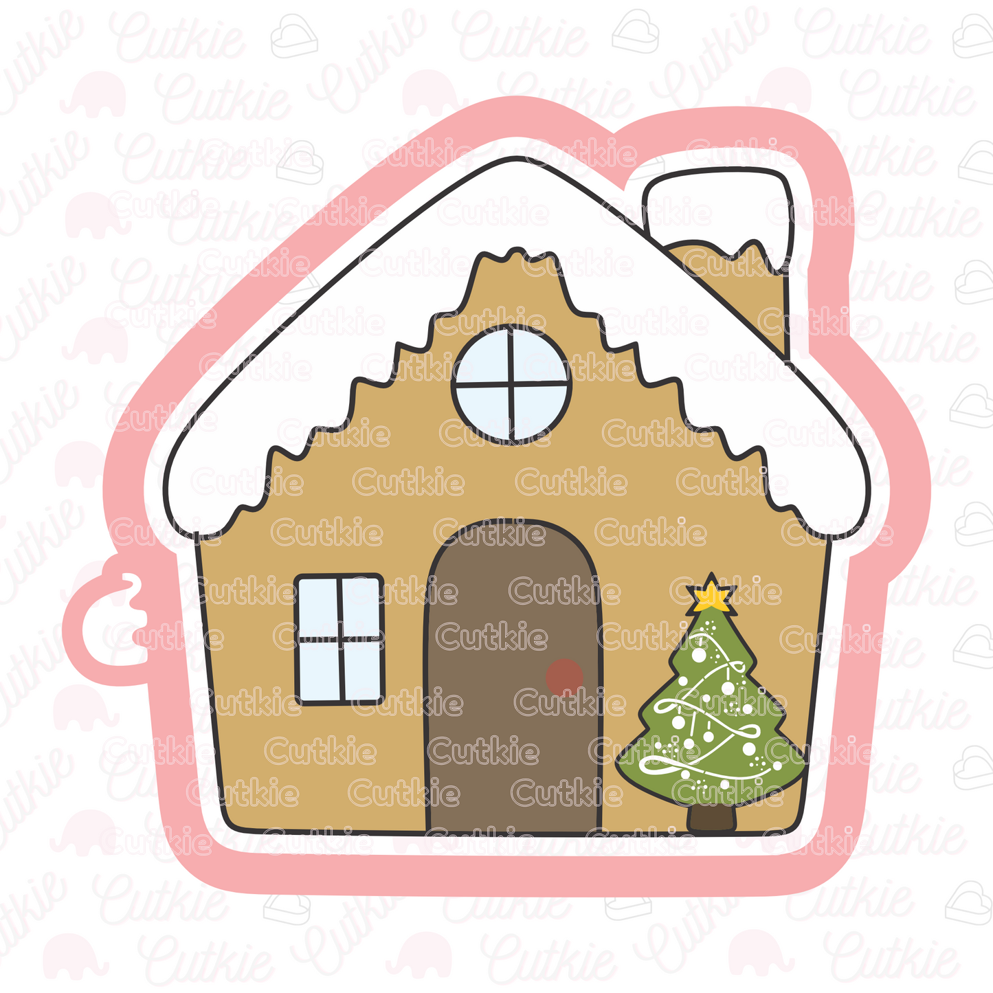 Casita de con chimenea