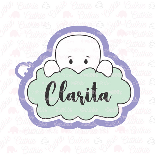 Fantasma con letrero