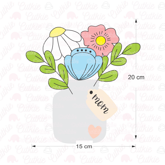 Florero armable