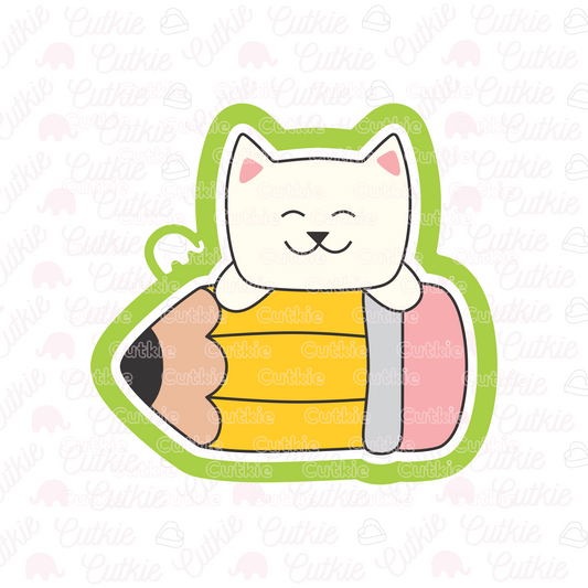Lápiz con gatito