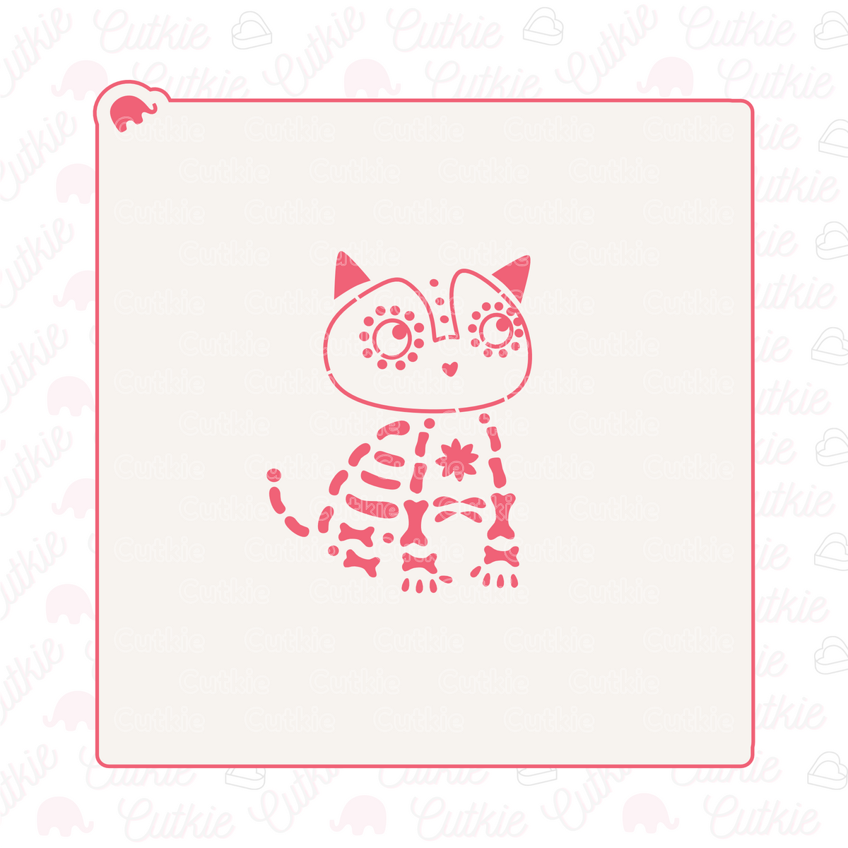 Gatito esqueleto