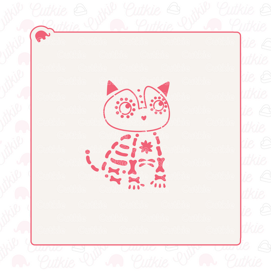 Gatito esqueleto