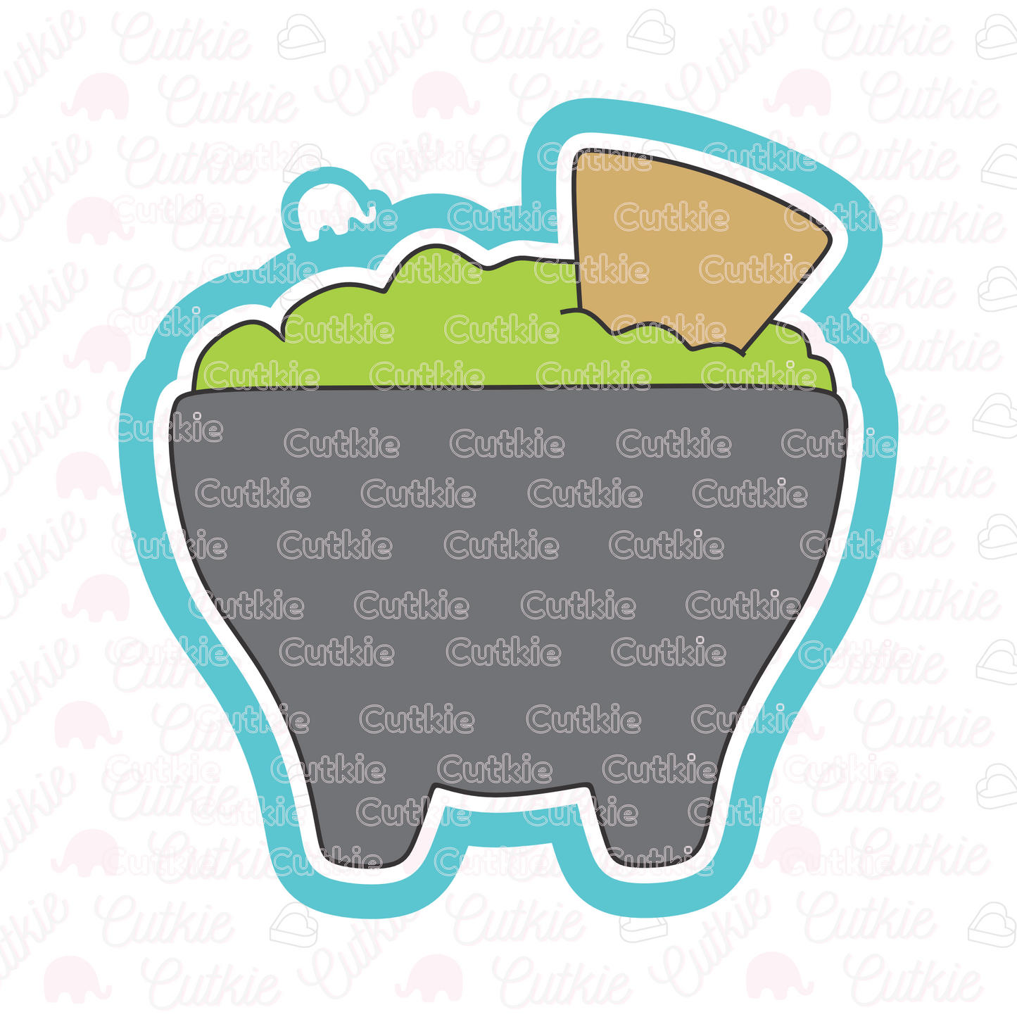 Molcajete con guacamole