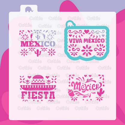 Papel picado mexicano