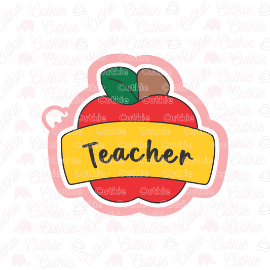 Manzana con banner
