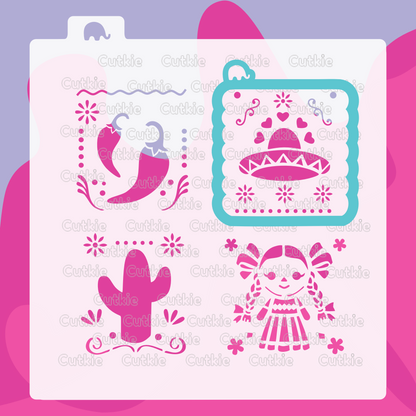 Minis papel picado