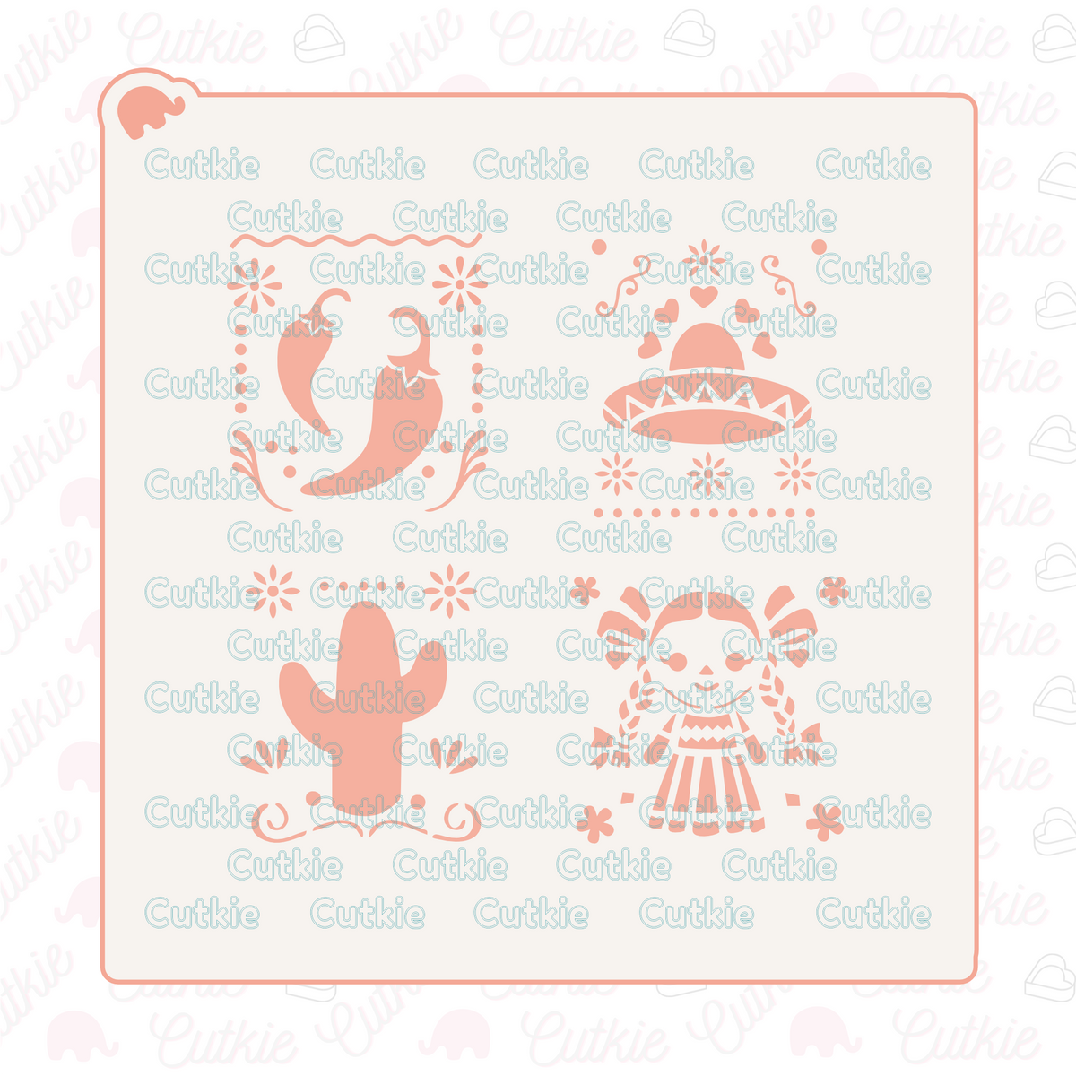 Minis papel picado