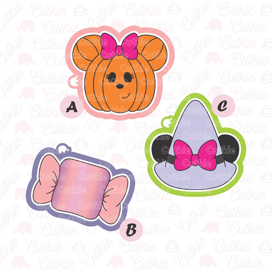 Kit Minnie Halloween