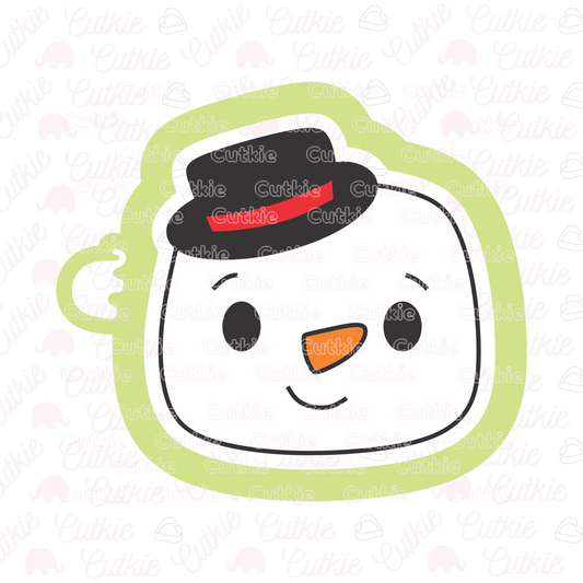 Muñeco de nieve carita