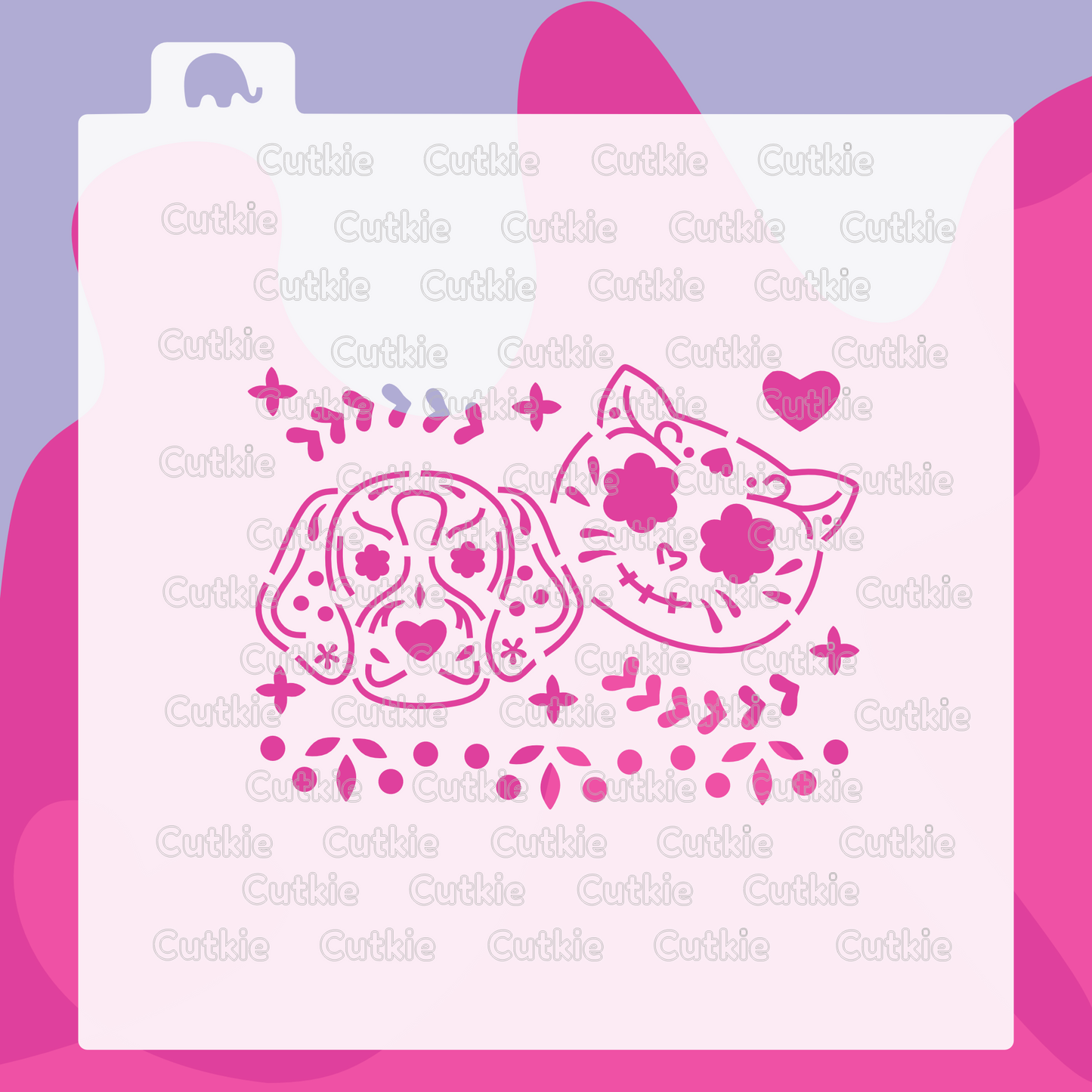 Papel picado mascotas