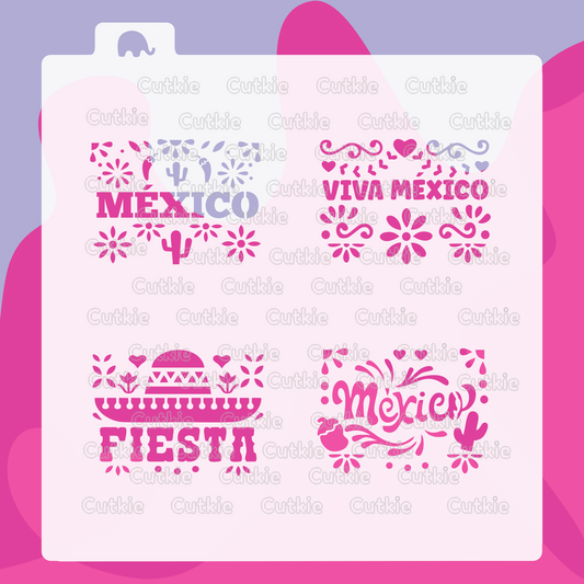 Papel picado mexicano