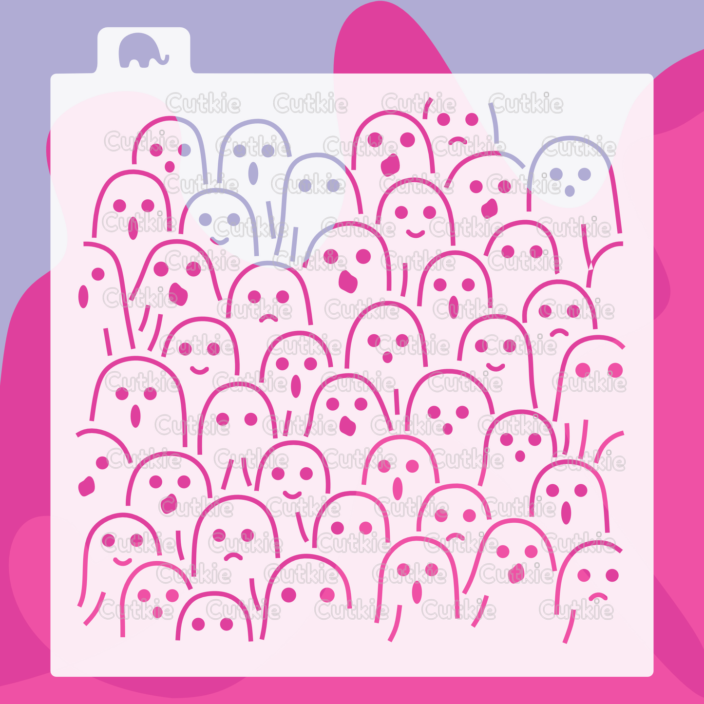 Plantilla de fantasmas