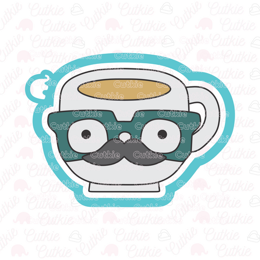Taza con bigote