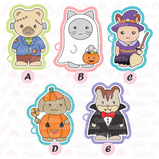 Kit Ternurines halloweenescos