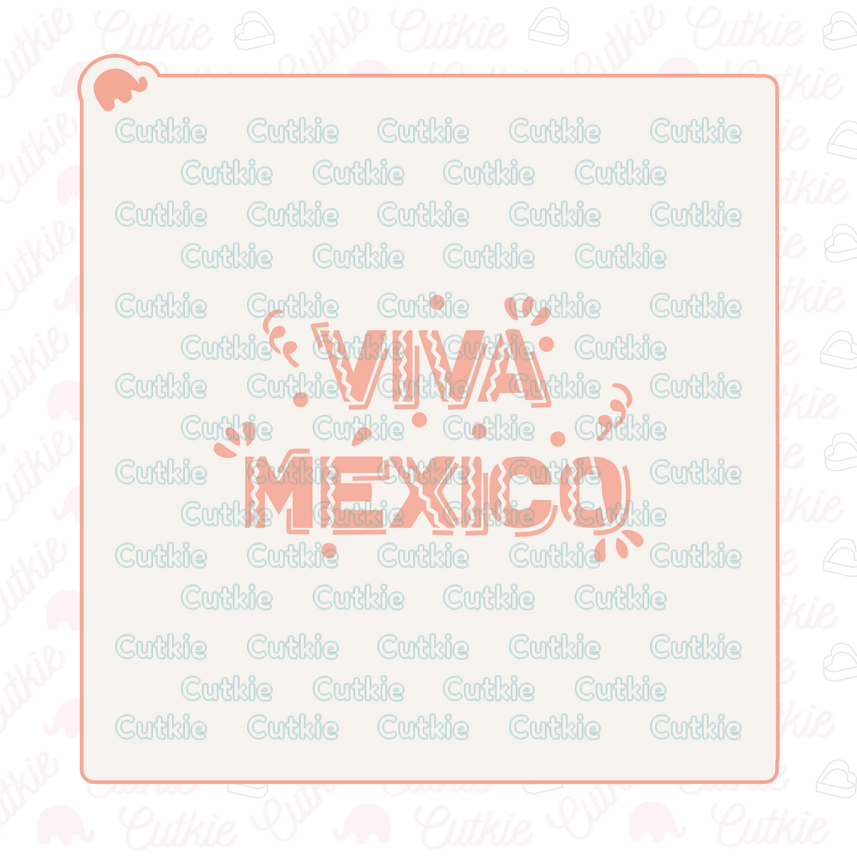 Viva México confeti