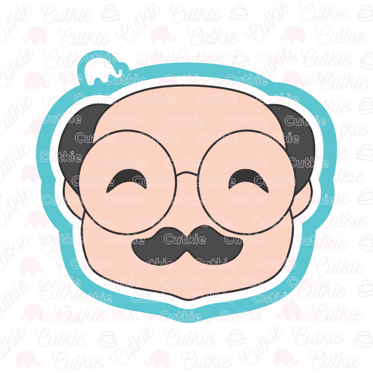 Abuelito con anteojos