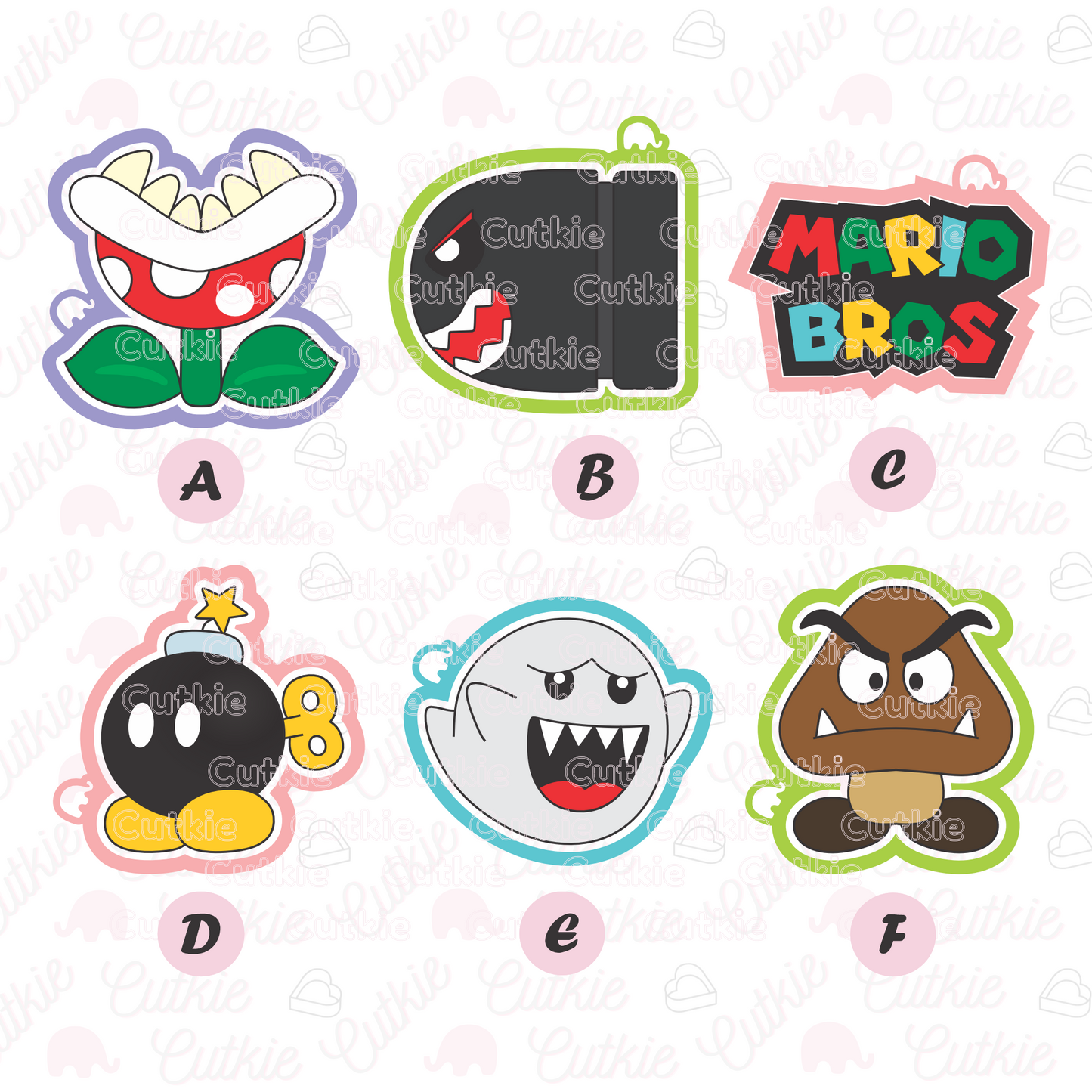 Kit villanos en Mario Bross